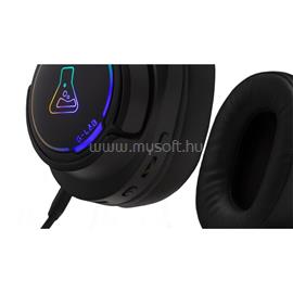 THE G-LAB KORP-IRIDIUM vezeték nélküli headset (2,4Ghz, USB-C, Bluetooth, mikrofon, hangerőszabályzó, fekete) KORP-IRIDIUM small