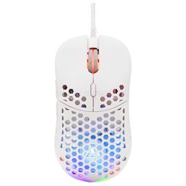 THE G-LAB KULT-OXYGEN-W gamer vezetékes egér (12800 DPI, 60g, 6 gomb, RGB, fehér) KULT-OXYGEN-W small