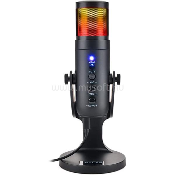 THE G-LAB K MIC NATRIUM mikrofon (USB csatlakozó, fekete)