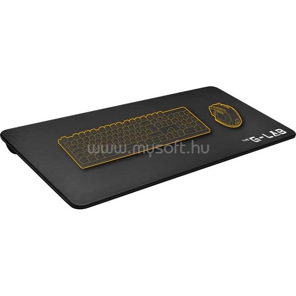 THE G-LAB Notebook állvány - SE SC31 SV (75x35x4 cm, memóriahab, fekete)
