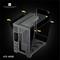 THERMALRIGHT A70 ARGB táp nélküli ablakos Mid Tower számítógépház fekete TR-A70_ARGB small