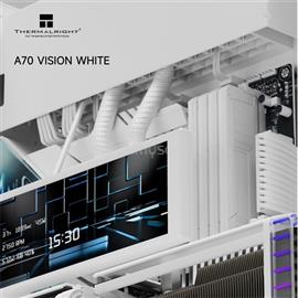 THERMALRIGHT A70 VISION White táp nélküli ablakos Mid Tower számítógépház fehér TR-A70_VISION_WHITE small