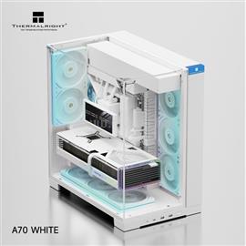 THERMALRIGHT A70 White táp nélküli ablakos Mid Tower számítógépház fehér TR-A70_WHITE small