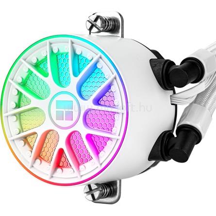 THERMALRIGHT Aqua Elite 360 ARGB V6 processzor vízhűtő fehér