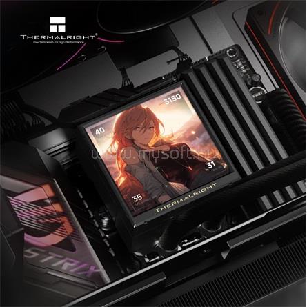 THERMALRIGHT PEERLESS VISION 360 UB ARGB processzor vízhűtő fekete