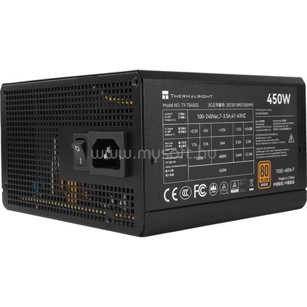 THERMALRIGHT TB-450S ATX desktop tápegység 450W 80+ Bronze BOX