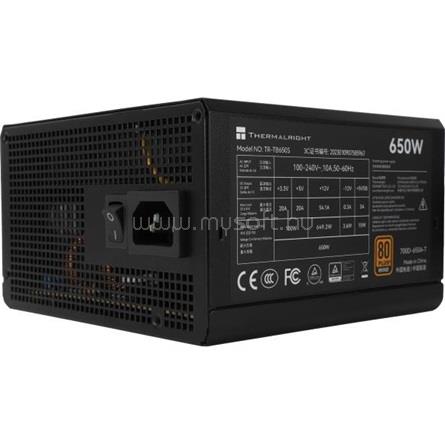 THERMALRIGHT tápegység TB-650S 650W 80+ Bronze