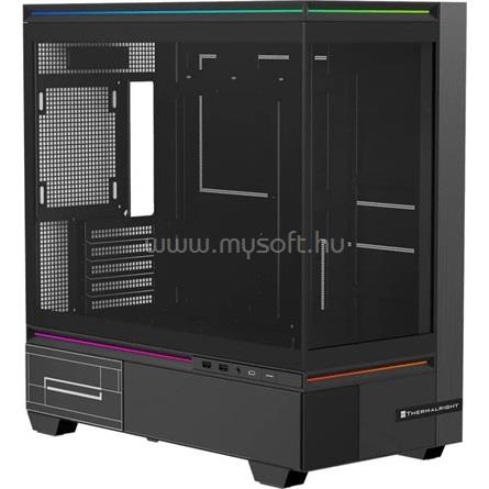 THERMALRIGHT TL-M10 táp nélküli MT Mini Tower számítógépház fekete