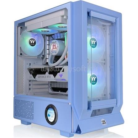 THERMALTAKE Ceres 350 MX Hydrangea Blue kék (táp nélküli) ablakos ATX ház