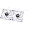 THERMALTAKE CT120 (2-Fan Pack) rendszerhűtő ventilátor kit (fehér) CL-F151-PL12WT-A small