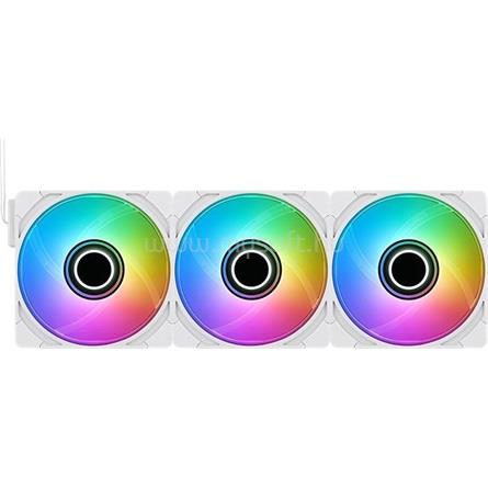 THERMALTAKE CT120 EX INFINITY ARGB Sync (3-Fan Pack) rendszerhűtő ventilátor fehér