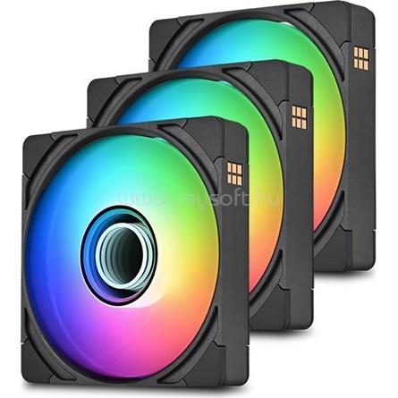 THERMALTAKE CT120 EX INFINITY ARGB Sync (3-Fan Pack) rendszerhűtő ventilátor fekete