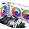 THERMALTAKE CT140 ARGB (2-Fan Pack) rendszerhűtő ventilátor kit (fehér) CL-F154-PL14SW-A small