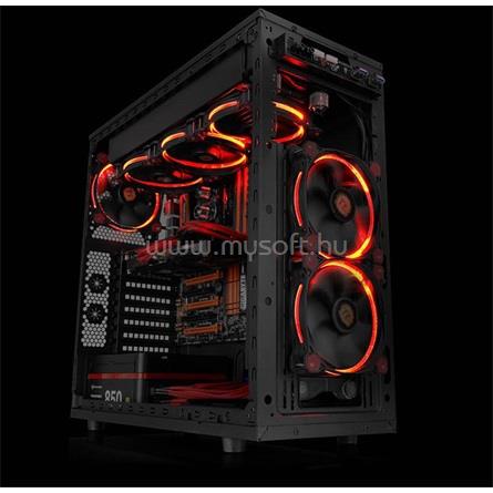 THERMALTAKE Riing 14 LED Red rendszerhűtő ventilátor