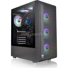 THERMALTAKE S200 TG ARGB fekete (táp nélküli) ablakos ATX ház CA-1X2-00M1WN-00 small