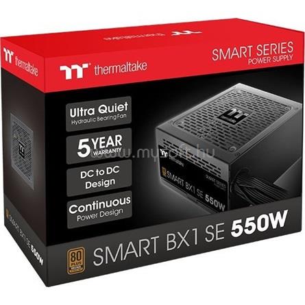 THERMALTAKE Smart BX1 SE ATX desktop tápegység 550W 80+ Bronze BOX
