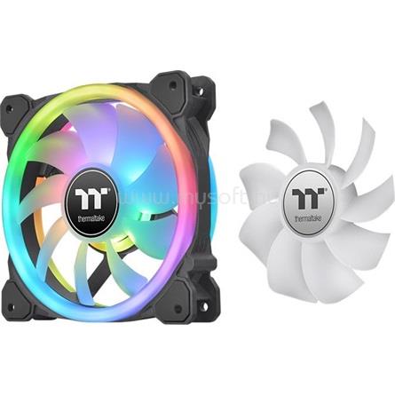 THERMALTAKE SWAFAN 12 RGB TT Premium Edition (3-Fan Pack) rendszerhűtő ventilátor (fehér)