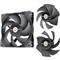THERMALTAKE SWAFAN GT12 TT Premium Edition rendszerhűtő ventilátor (fekete) CL-F155-PL12BL-A small