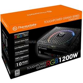 THERMALTAKE tápegység Toughpower Grand RGB 1200W moduláris 80+ Platinum PS-TPG-1200F1FAPE-1 small