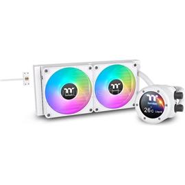 THERMALTAKE TH240 V2 Ultra EX ARGB Snow Edition processzor vízhűtő fehér CL-W425-PL12SW-A small