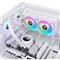 THERMALTAKE TH240 V2 Ultra EX ARGB Snow Edition processzor vízhűtő fehér CL-W425-PL12SW-A small