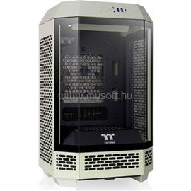 THERMALTAKE The Tower 250 Matcha Green táp nélküli ablakos Mini-ITX számítógépház zöld CA-1Z9-00SEWN-00 small