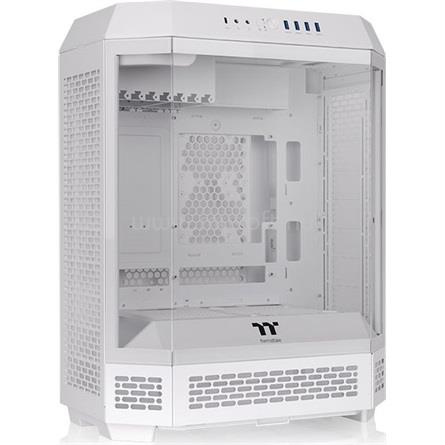THERMALTAKE The Tower 600 Snow táp nélküli ablakos Mid Tower számítógépház fehér