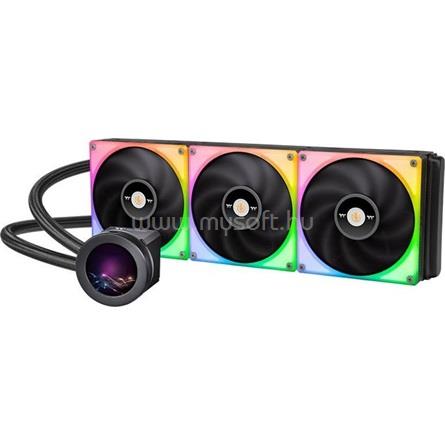 THERMALTAKE TOUGHLIQUID Ultra 420 RGB All-In-One processzor vízhűtő fekete