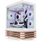 THERMALTAKE View 170 WS ARGB Snow táp nélküli ablakos MT Mini Tower számítógépház fehér CA-1Z4-00M6WN-WS small