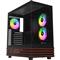 THERMALTAKE View 270 Plus WS ARGB táp nélküli ablakos Mid Tower számítógépház fekete CA-1Y7-00M1WN-WS small