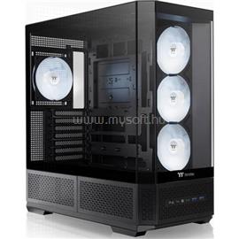 THERMALTAKE View 370 TG ARGB táp nélküli ablakos Mid Tower számítógépház fekete CA-11N-00M1WN-00 small