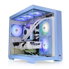 THERMALTAKE View 380 TG ARGB Hydrangea Blue kék (táp nélküli) ablakos ATX ház CA-1Z2-00MFWN-00 small