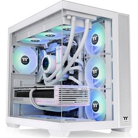 THERMALTAKE View 380 TG ARGB Snow fehér (táp nélküli) ablakos ATX ház CA-1Z2-00M6WN-00 small