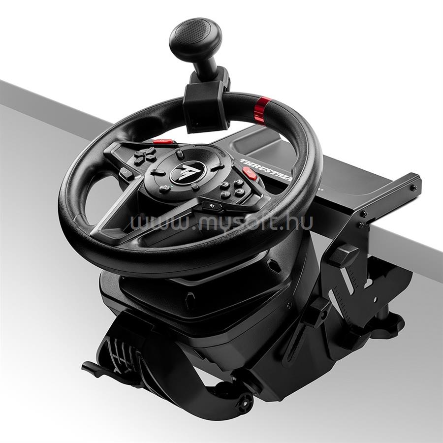 THRUSTMASTER 4160648 PS4/PS5/PC T128-P TYPE C (PLUG EU) SimTask versenykormány + pedál + rögzítőrendszer