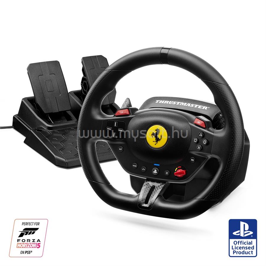 THRUSTMASTER 4160880 T98 Ferrari 296 GTB Edition PS5/PS4/PC kormány + pedál
