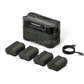 TILTA NP-FZ100 Charging Station Battery Kit (4 Batteries) - Green TBC-FZ100-B-GN small