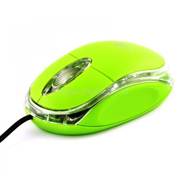TITANUM RAPTOR 3D USB optikai vezetékes egér (zöld)
