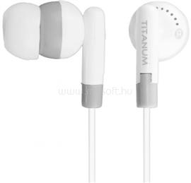 TITANUM TH103 vezetékes fülhallgató (fehér) TH103 small