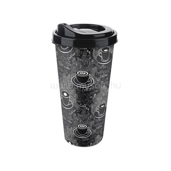TITIZ IRIS BIG COFFEE CUP kávéspohár tetővel 650ml AP-9220