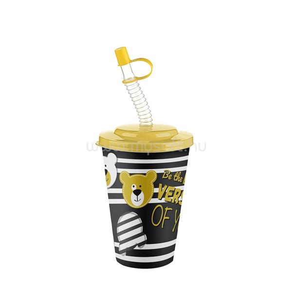 TITIZ IRIS CUTE pohár szívószállal 400ml AP-9127