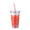 TITIZ IRIS LIMESHAKE pohár tetővel, szívószállal 600ml AP-9444 AP-9444 small