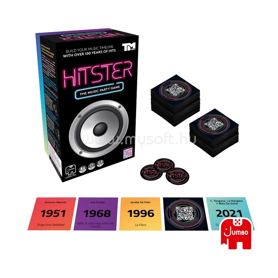 TM TOYS HITSTER zenés partijáték