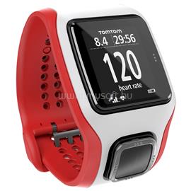 TOMTOM Runner Cardio GPS sportóra, fehér/piros 1RA0.001.01 small