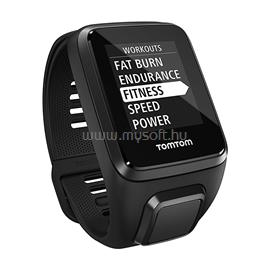 TOMTOM Spark 3 Cardio + Music GPS fitnesz okosóra, fekete, S méret (125 - 172 mm) 1RKM.002.01 small