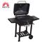 TOO BG-200B fekete BBQ faszenes grillkocsi két oldalsó asztallal BG-200B small