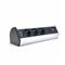 TOO DPS-114-3S IP20, 3x 2P+F, 2x USB-A, RJ45, HDMI, ezüst asztalra rögzíthető elosztó DPS-114-3S small