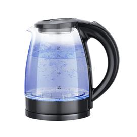 TOO KE-800 1,8L-es fekete üveg vízforraló KE-800 small