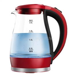 TOO KE-820 1,7L-es piros prémium üveg vízforraló KE-820 small