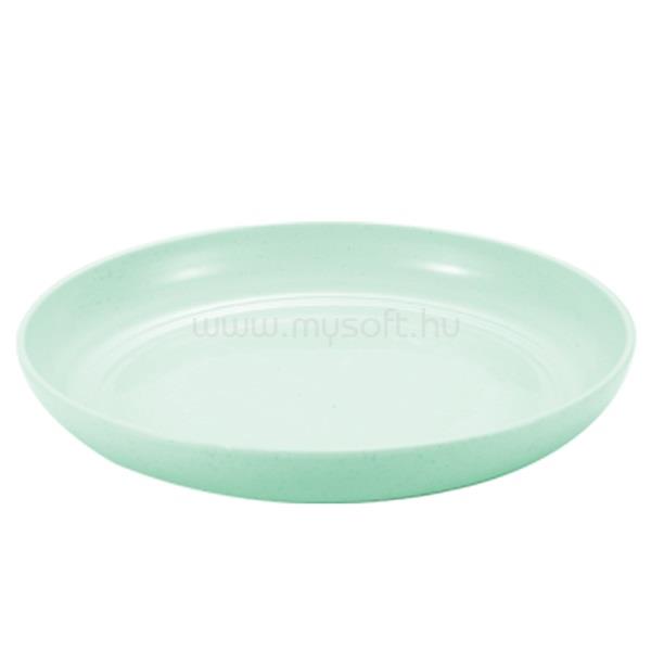 TOO KT-120 5db-os vegyes színekben búzaszalma műanyag kerek tányér szett, 23×3cm