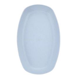 TOO KT-125 4db-os vegyes színekben búzaszalma műanyag tányér szett, 18×29.5cm KT-125 small